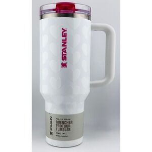 STANLEY VALENTINE'S QUENCHER PROTOUR FLIP STRAW TUMBLER, 40OZ- FROST LOVELY